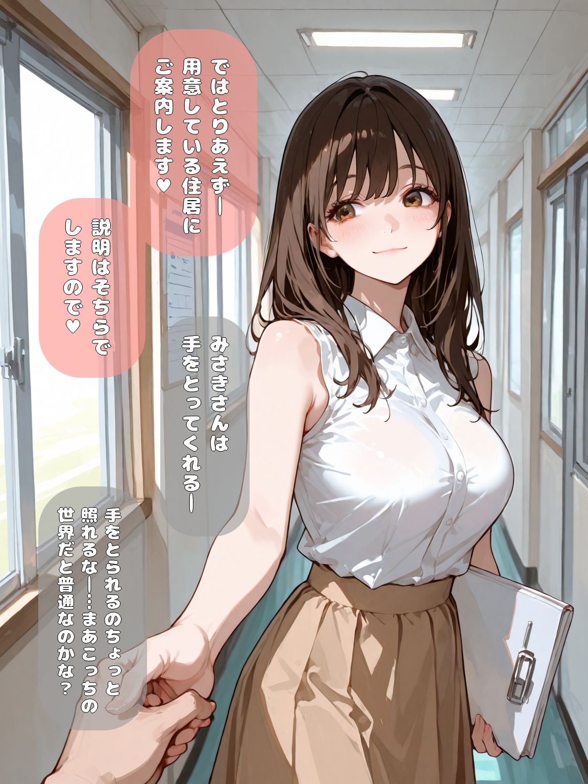 女性だらけの世界に転移してえっちなお姉さんにお世話される話 - サンプル画像 6