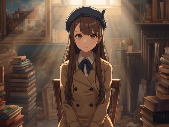 【AIイラスト集】NOSTALGIA II - 硝子越しのソワレと密やかな書架 -