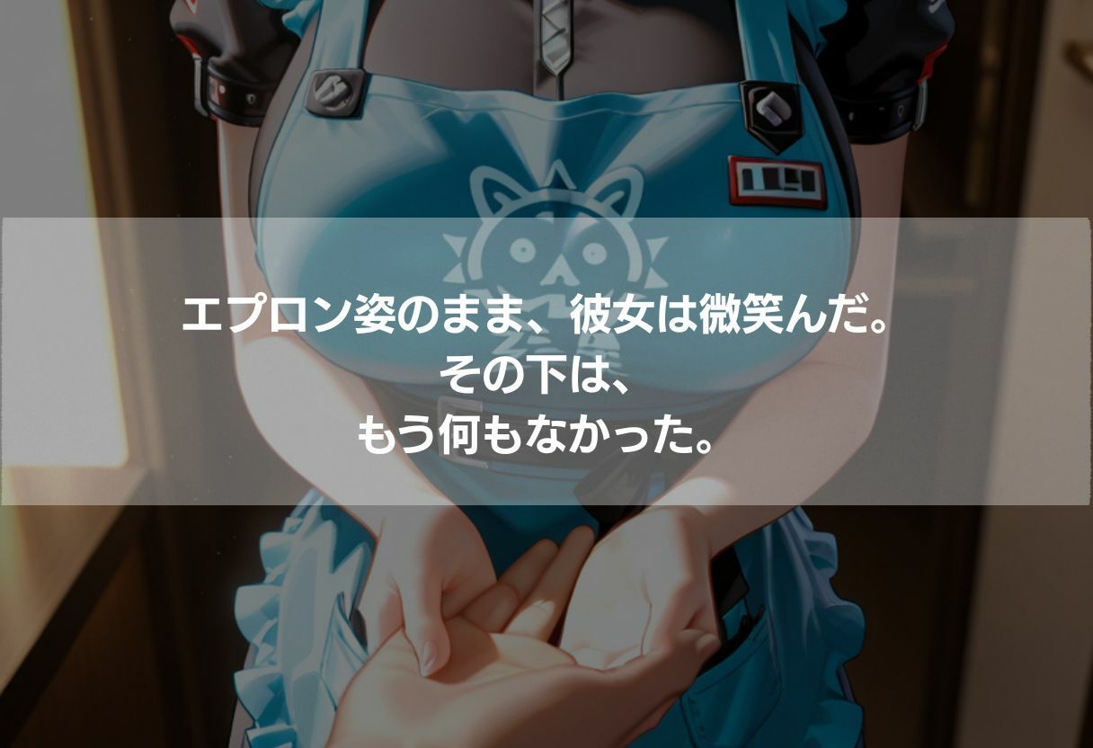 裸エプロンでお出迎え 〜ただいまの声で始まる甘くてエッチな夜〜 - サンプル画像 1