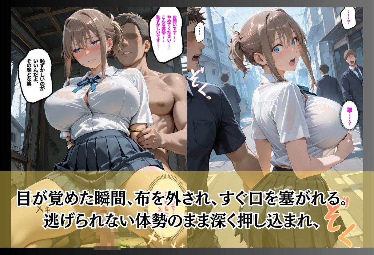 痴●魔の襲撃で眠らされた女たち - サンプル画像 5