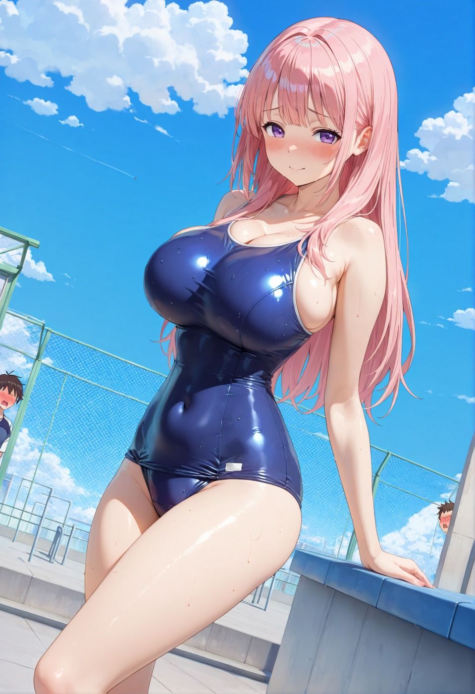 巨乳女子校生まるごと種付け - サンプル画像 6