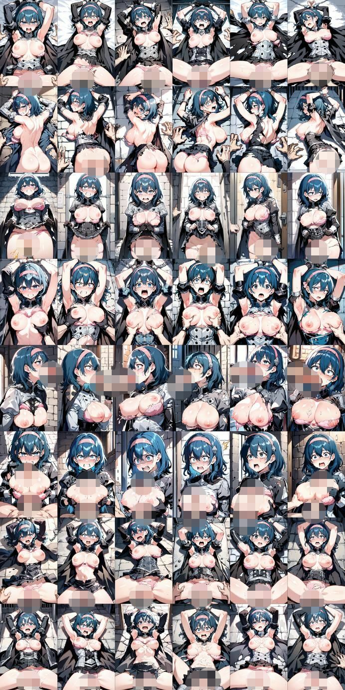 虜囚 ベ〇ス（フ〇イアーエ〇ブレム風〇雪月） - サンプル画像 7