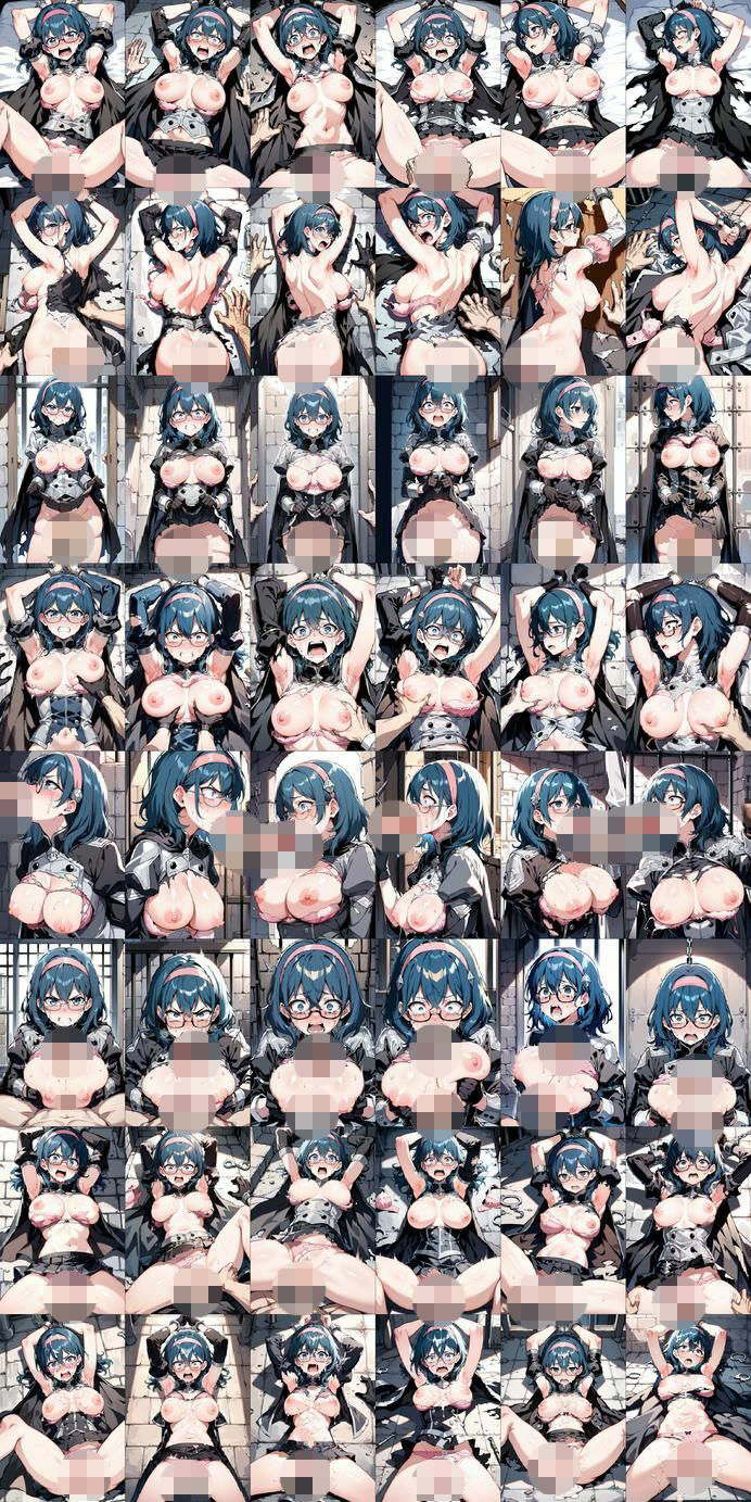 虜囚 ベ〇ス（フ〇イアーエ〇ブレム風〇雪月） - サンプル画像 8