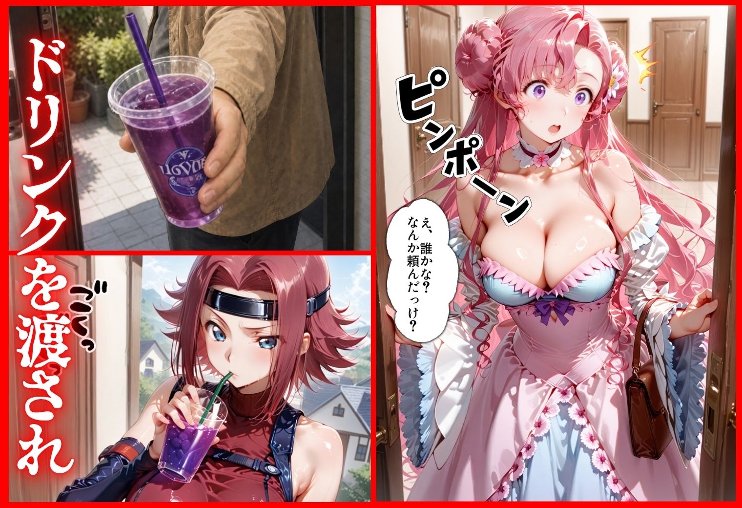 怪しいドリンクで眠っている間に孕ませSEXした話  Vol.5 - サンプル画像 4