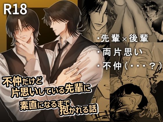 不仲だけど片思いしている先輩に 素直になるまで抱かれる話