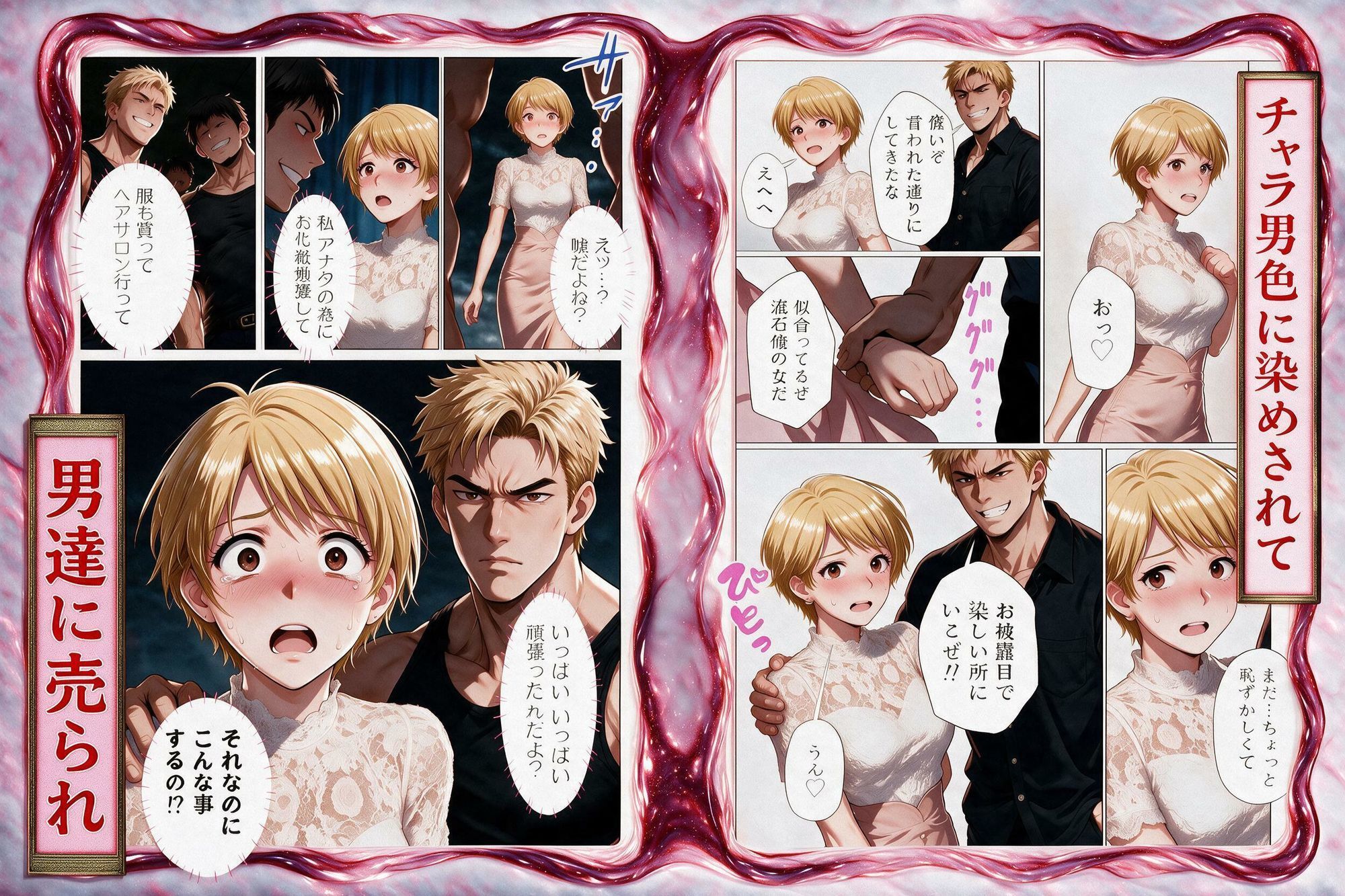 姦堕ち〜チャラ男に寝取られて大学をやめさせられてキャバ嬢と風俗で貢がされる〜 - サンプル画像 6